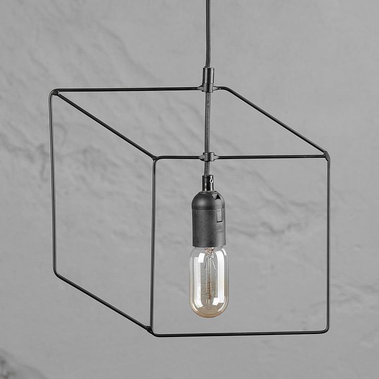 Подвесной светильник Иллюзия объема Cube Optical Illusion Hanging Lamp