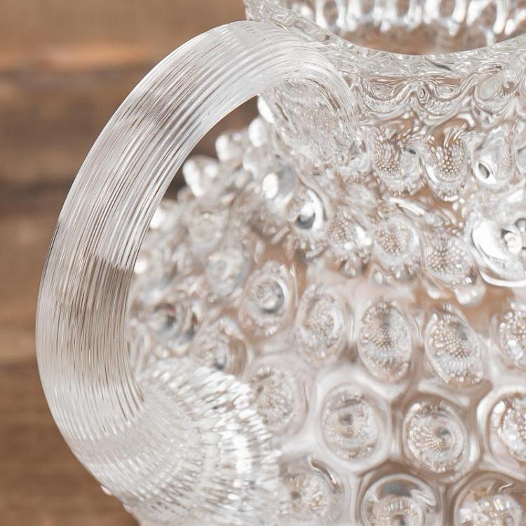 Прозрачный кувшин Диамант, M Pitcher Hobnail Clear Medium