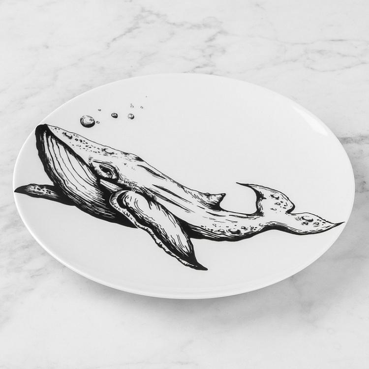 Тарелка Кит Whale Plate