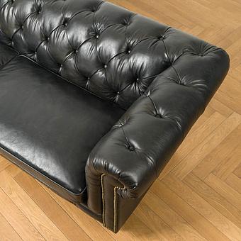 Трёхместный диван Regent 3 Seater RM натуральная кожа Old Kaprys