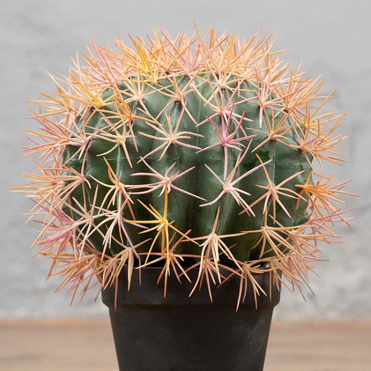 Искусственный кактус Баррель 27 см Barrel Cactus 27 cm