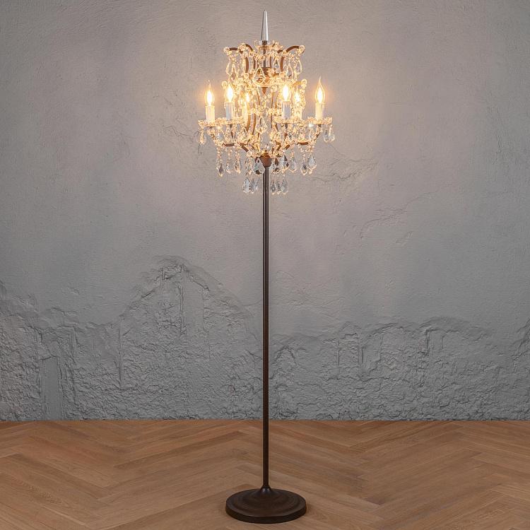 Хрустальный торшер Кристалл Crystal Floor Lamp