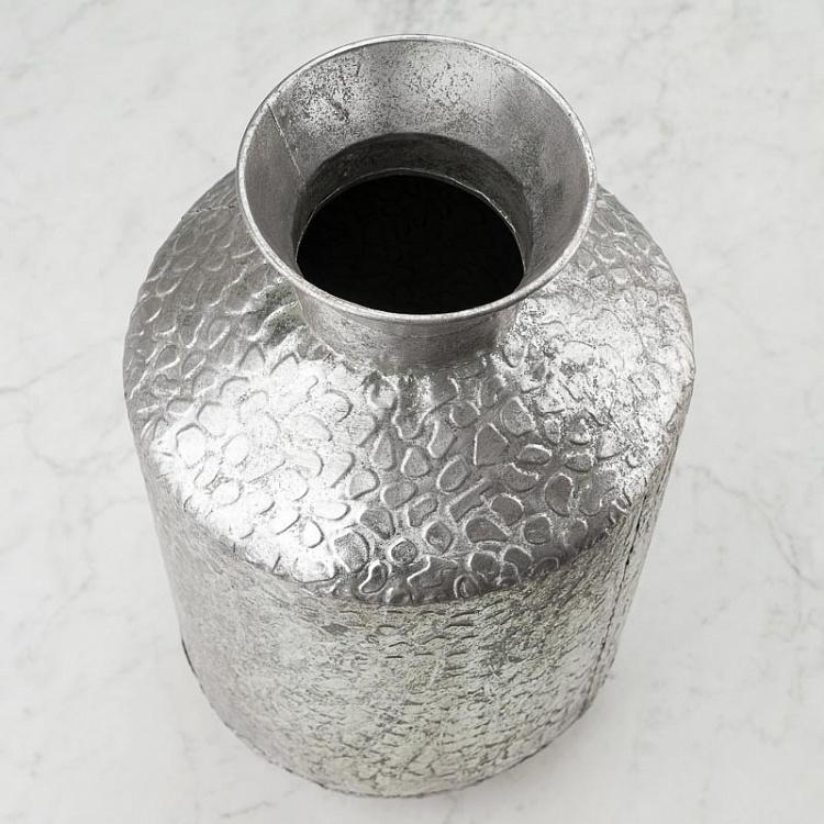 Металлическая ваза под серебро, S Decorative Metal Vase Silver Small