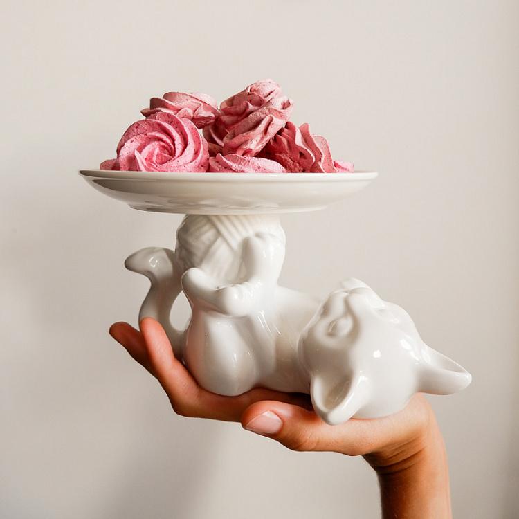 Сервировочная подставка Котёнок, S Decorative Plate Kitten Small