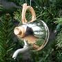 Ёлочная игрушка Glass Hanger Teapot Silver 10 cm