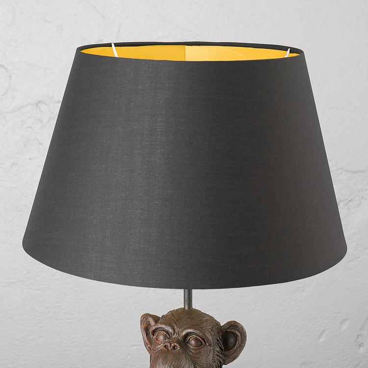 Настольная лампа с абажуром Обезьяна с блюдом Monkey Tray Lamp With Shade
