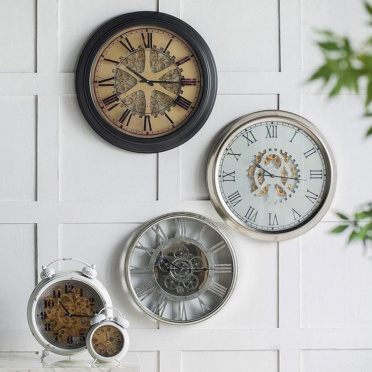 Настеные часы с шестерёнками Классика Classic Wall Clock With Gears