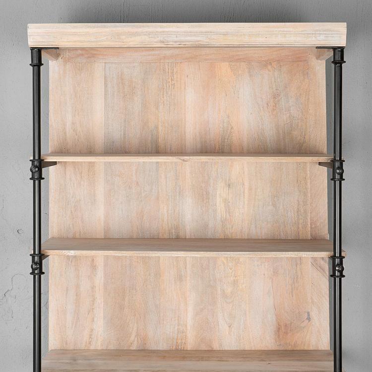 Стеллаж Карно Carnot Iron And Wood Shelf