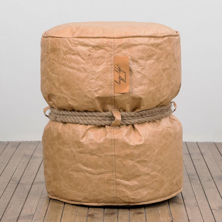 Пуфик Куронн цвета крафт Couronnes Footstool Kraft