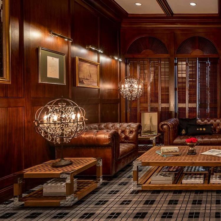 Настольная лампа Кристалл с гироскопом Gyro Crystal Table Lamp