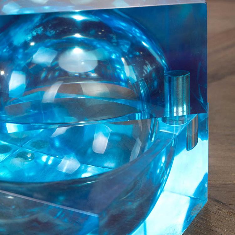 Статуэтка куб со сферой внутри Бичд, S Beached Cube With Sphere Small