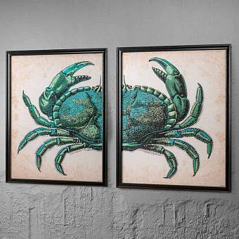 Set Of 2 Crab