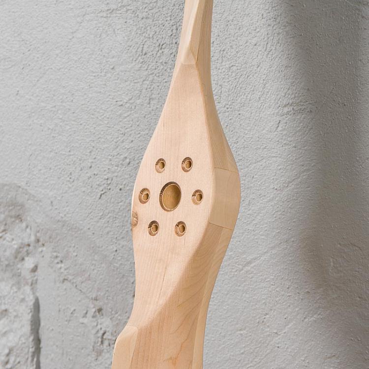 Настенное украшение Самолётный деревянный пропеллер Airplane Propeller Natural Birch