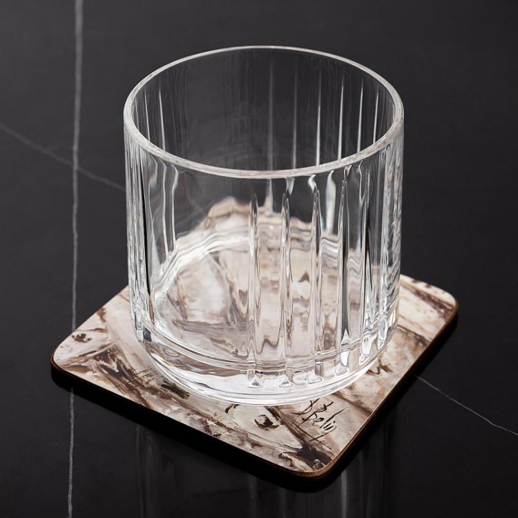 Набор из четырёх подставок под стаканы Рыбы Set Of 4 Coasters Fish