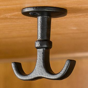 Double Hook Black Small