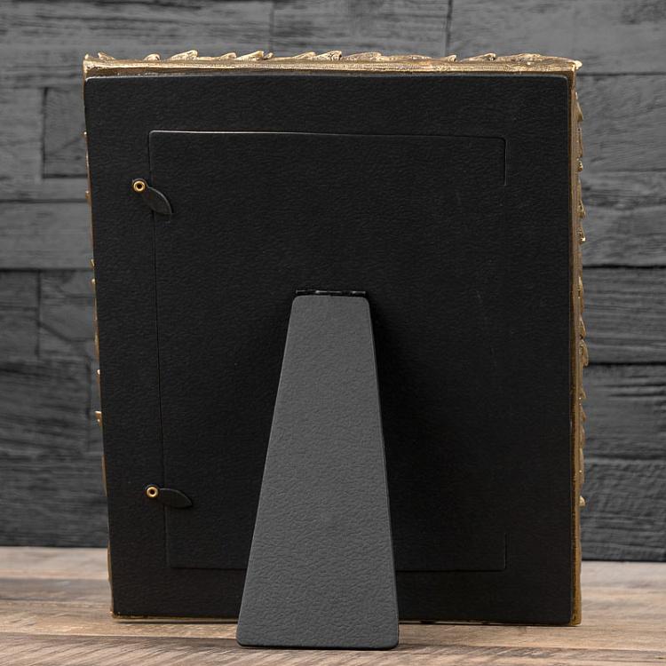 Рамка для фото Золотые листья, L Picture Frame With Golden Leaves Large