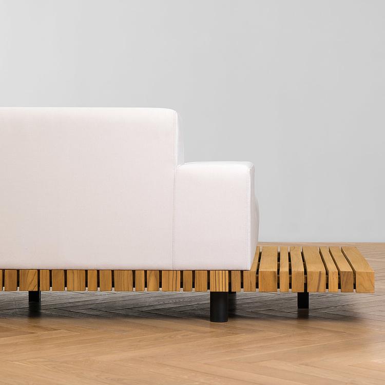 Садовый угловой диван Икона Icon Group, Golden Teak