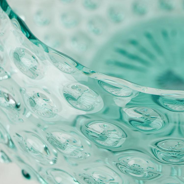 Дымчато-изумрудная салатница Даймонд Diamond Bowl Beryl