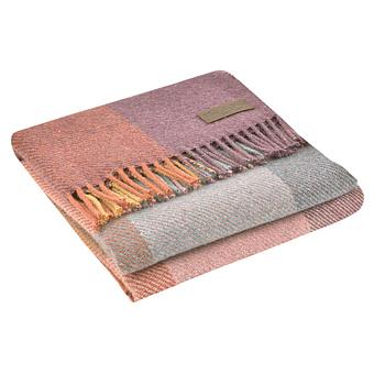 Плед Arequipa Plaid Wine Blue Yellow 120x180 cm