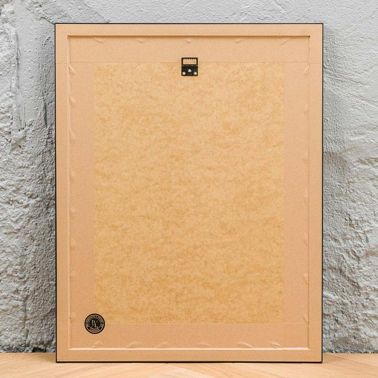 Фото-принт в чёрной раме Озеро Браес Pragser Wildsee 1, Studio Frame