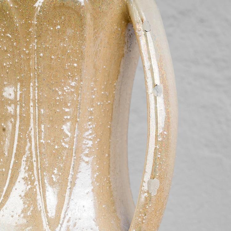 Керамическая ваза с текущей оливковой глазурью Flowing Olive Glaze Ceramic Vase