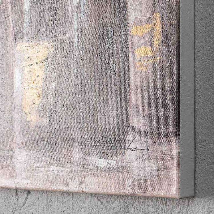 Картина акрилом на холсте Шампанское Canvas Acrylic Painting Champagne