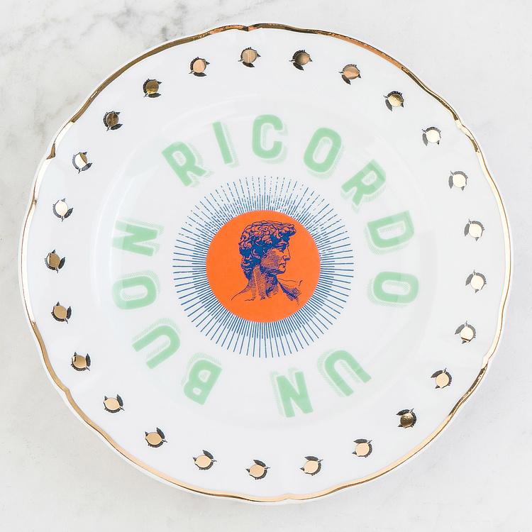 Тарелка для фруктов Хорошие воспоминания Давид Un Buon Ricordo Fruit Plate David