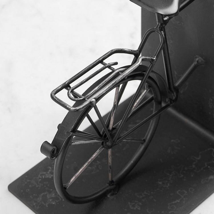 Набор из двух держателей для книг Велосипед Bookend Bike