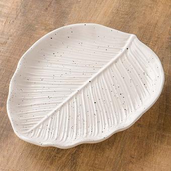 Zelda Plate Leaf Wide Large