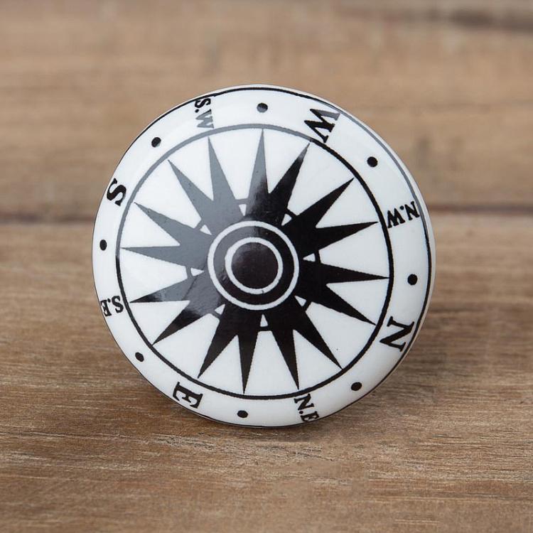 Мебельная ручка-кнопка Компас Compass Knob