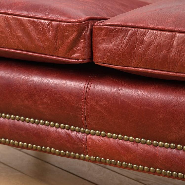 Двухместный диван Поль, чёрные ножки Paul 2 Seater, Black Wood D