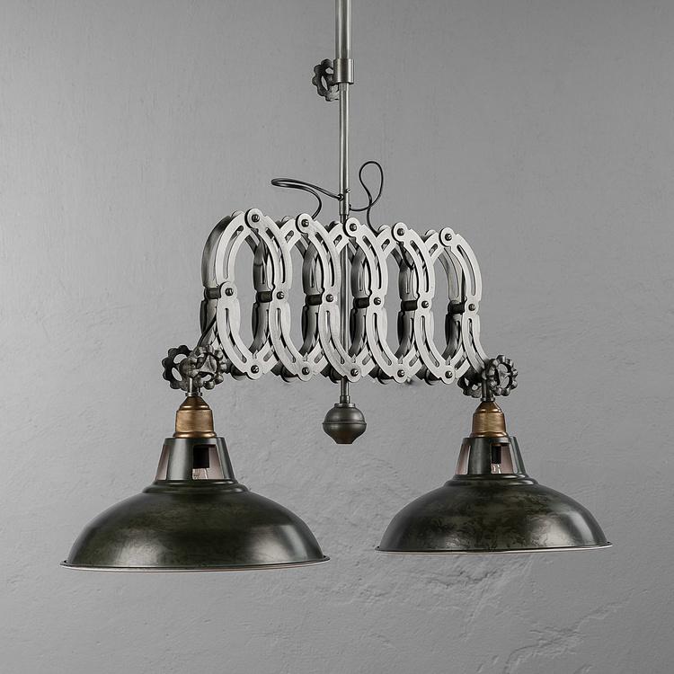 Подвесной раздвижной светильник Айзен Индастриал Eisen Industrial Sliding Ceiling Light