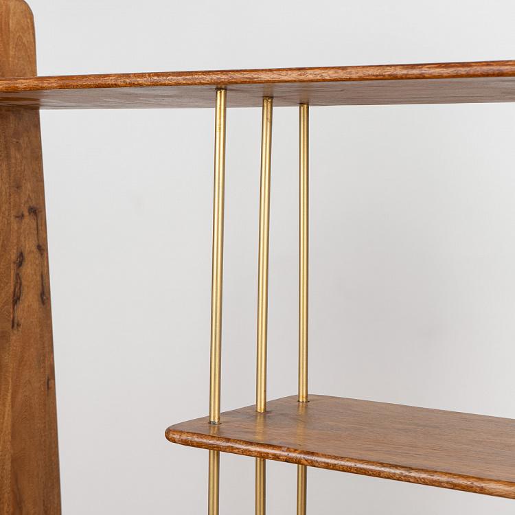 Стеллаж из дерева манго Чаринг Кросс Charing Cross Bookcase Mango Wood