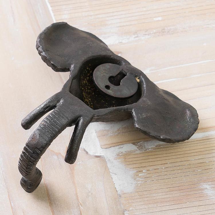 Чугунный крючок Слон Elephant Cast Iron Hook