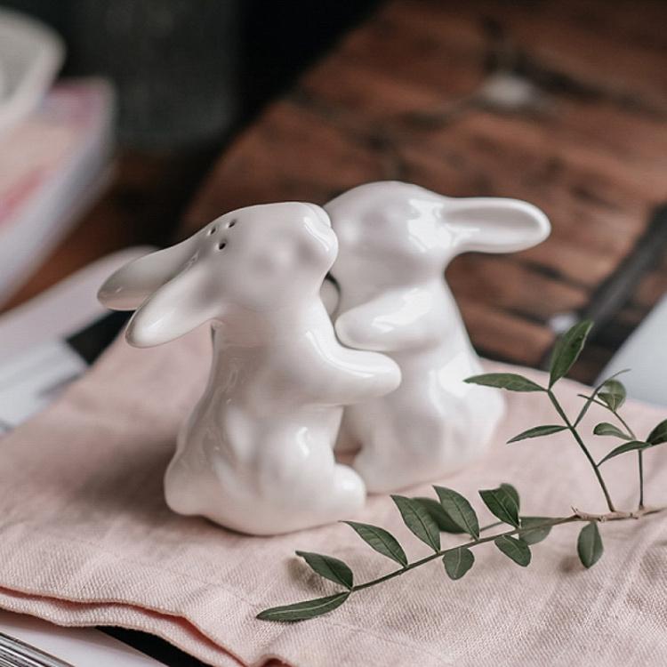 Солонка и перечница Кролики Salt And Pepper Rabbits