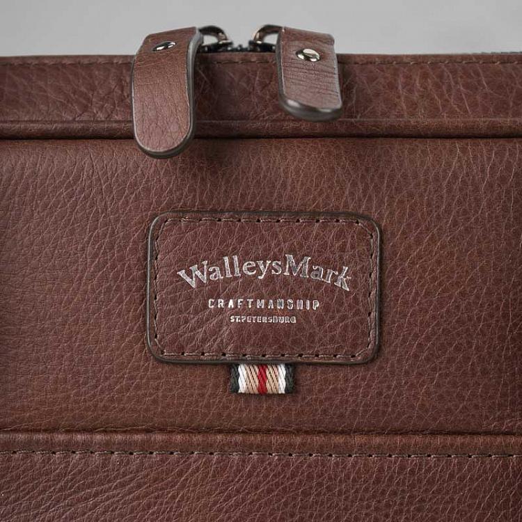 Кожаный портфель Портфолио Portfolio Briefcase