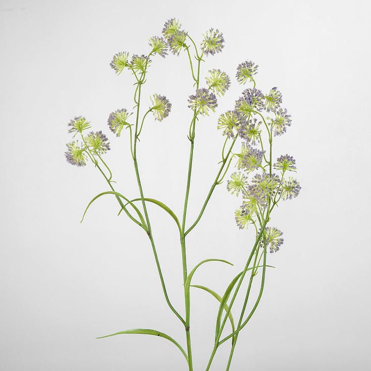 Искусственная астранция Вайлд светло-сиреневая Wild Astrantia Light Lilac 80 cm