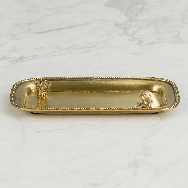 Подставка для мелочей Царевна-лягушка Frog And Crown Tray