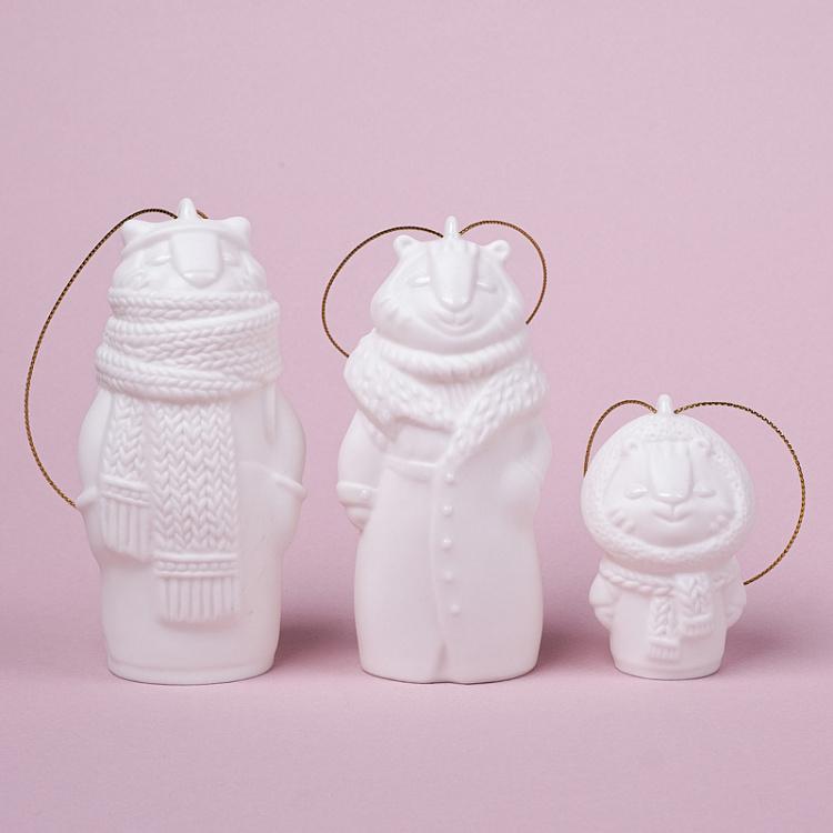 Коллекционная ёлочная игрушка Папа-тигр Tiger Daddy Collectible Toy 12 cm