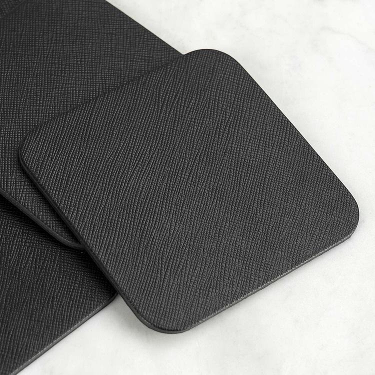 Набор из пяти квадратных подставок под стаканы и чайник Set Of 5 Square Coasters