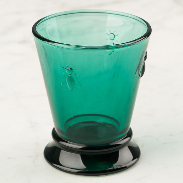 Изумрудный низкий стакан Пчёлы Abeille Emeraude Gobelet