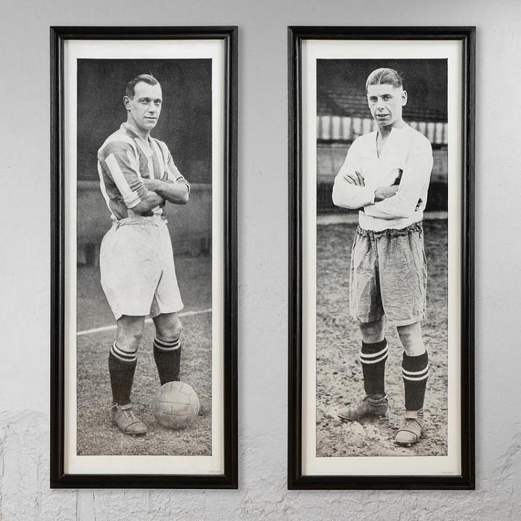 Фото-принт триптих Футболисты Set Of 2 Sporting Footballers