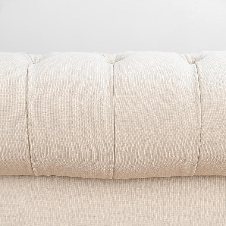 Двухместный льняной диван Вестминстер Классика Westminster Button 2 Seater Linen