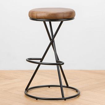 Shot Barstool, Black Iron PF