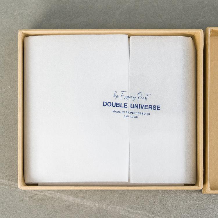 Кожаный картхолдер Двойная Вселенная Double Universe Cardholder