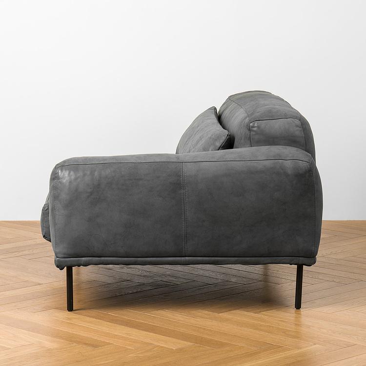 Угловой модульный кожаный диван Студио Studio Group Leather