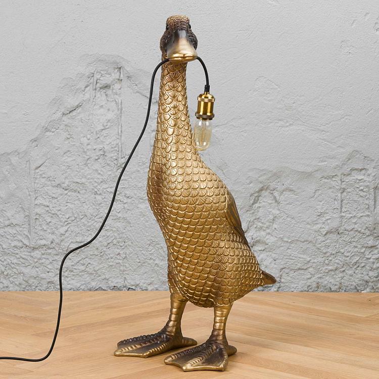 Напольный светильник Золотая утка Floor Lamp Golden Duck