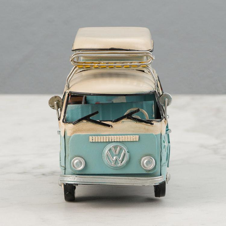 Фигурка Бело-голубой минивэн Toy Combi Van Clear Blue