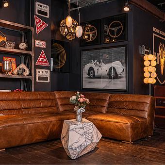 Торшер Galaxy 15 Floor Lamp OZ кальцит Alabaster