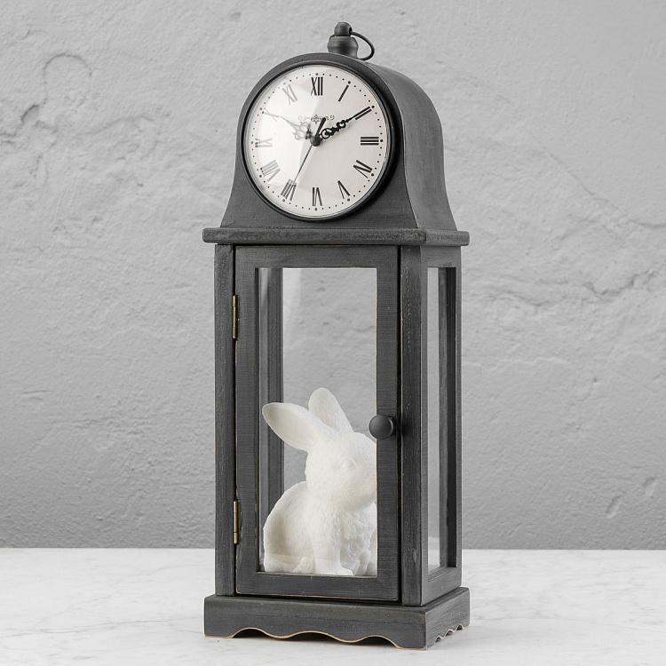 Настольные часы с дверцей Clock On Stand With Display